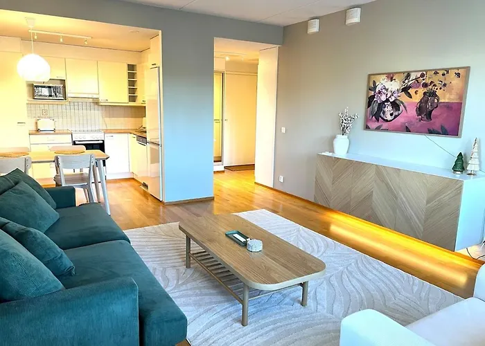 Apartament Cozy One-bedroom With Sauna And Free Carport Parking Lahti